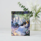 Claude Monet - Een vrouw die leest Briefkaart (Staand voorkant)