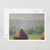 Claude Monet | Einde van de zomer in Givern Briefkaart (Voorkant / Achterkant)