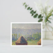 Claude Monet | Einde van de zomer in Givern Briefkaart (Staand voorkant)