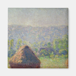 Claude Monet   Einde van de zomer in Givern Magneet
