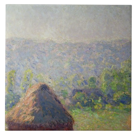 Claude Monet | Einde van de zomer in Givern Tegeltje (Voorkant)