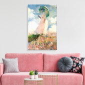 Claude Monet – Essai de figure en plein-air – 1886 Canvas Afdruk (Insitu (Woonkamer))