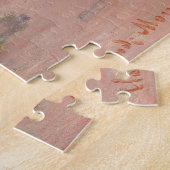 Claude Monet - Etretat: Beach and Falaise d'Amont Legpuzzel (Zijkant)