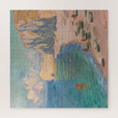Claude Monet - Etretat: Beach and Falaise d'Amont Legpuzzel (Verticaal)