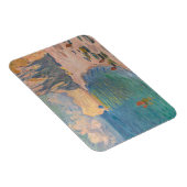 Claude Monet - Etretat: Beach and Falaise d'Amont Magneet (Rechterzijde)