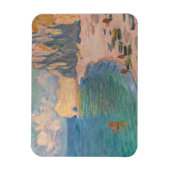 Claude Monet - Etretat: Beach and Falaise d'Amont Magneet (Verticaal)