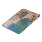 Claude Monet - Etretat: Beach and Falaise d'Amont Magneet (Linkerzijde)