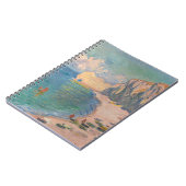 Claude Monet - Etretat: Beach and Falaise d'Amont Notitieboek (Linkerzijde)