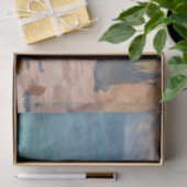 Claude Monet - Etretat: Beach and Falaise d'Amont Tissuepapier (Geschenk)