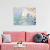 Claude Monet | Etretat Canvas Afdruk (Insitu (Woonkamer))