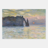 Claude Monet Etretat Masterpieces Selectie Inpakpapier Vel (Voorkant 2)