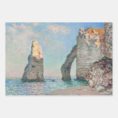 Claude Monet Etretat Masterpieces Selectie Inpakpapier Vel (Voorkant)