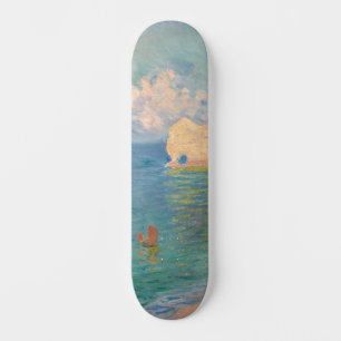 Claude Monet - Etretat: Strand en Falaise d'Amont Persoonlijk Skateboard