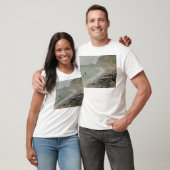 Claude Monet | Etretat, strand en Porte d'Amont T-shirt (Unisex)