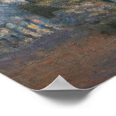 Claude Monet - Exterieur van het Gare Saint-Lazare Poster (Hoek)