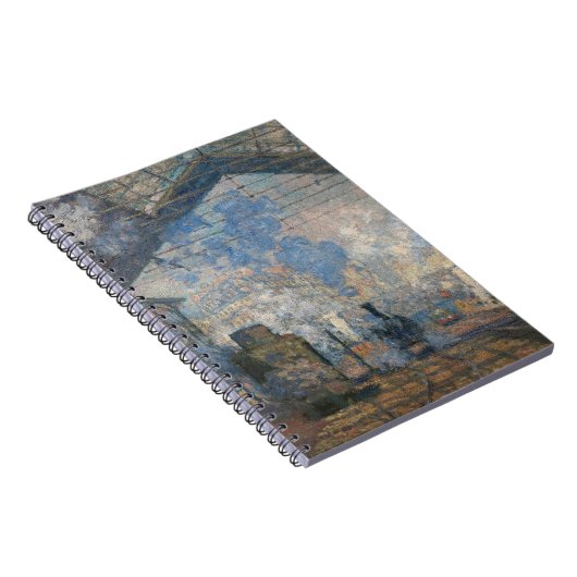 Claude Monet - Exterieur van het station Saint-Laz Notitieboek (Rechterzijde)
