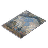 Claude Monet - Exterieur zicht op het station Sain Notitieboek (Linkerzijde)