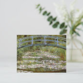 Claude Monet Fine Art Briefkaart (Staand voorkant)
