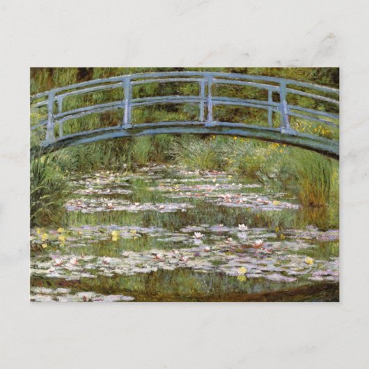 Claude Monet Fine Art Briefkaart (Voorkant)
