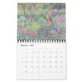 CLAUDE MONET FINE ART CALENDAR KALENDER (Feb 2027)