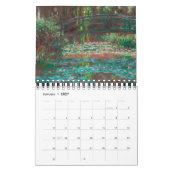 CLAUDE MONET FINE ART CALENDAR KALENDER (Jan 2027)
