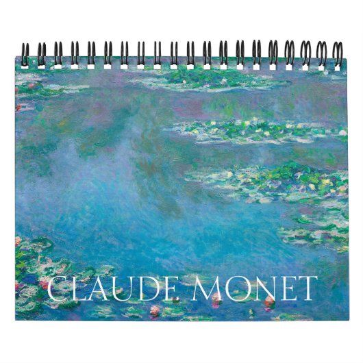 CLAUDE MONET FINE ART CALENDAR KALENDER (Hoes)
