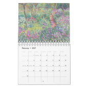 CLAUDE MONET FINE ART CALENDAR KALENDER (Feb 2027)