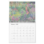 CLAUDE MONET FINE ART CALENDAR KALENDER (Feb 2027)