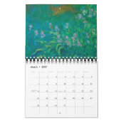 CLAUDE MONET FINE ART CALENDAR KALENDER (Mar 2027)
