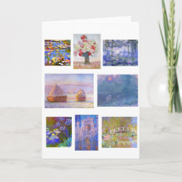 Claude Monet, Fine Art Paintings, Impressionisme Kaart