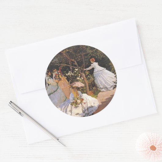 Claude Monet Fine Art Stickers (Envelop)