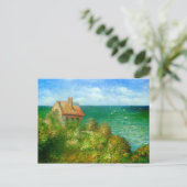 Claude Monet Fishermans Cottage at varengeville Briefkaart (Staand voorkant)