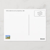 Claude Monet - Franse Clifftop - Impressionisme Briefkaart (Achterkant)