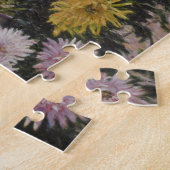  Claude Monet Franse impressionist Flowers Legpuzzel (Zijkant)