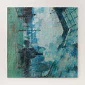 Claude Monet French Train Travel Art Legpuzzel (Horizontaal)