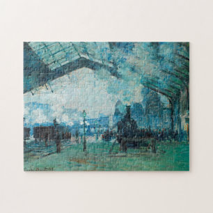 Claude Monet French Train Travel Art Legpuzzel