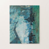 Claude Monet French Train Travel Art Legpuzzel (Verticaal)