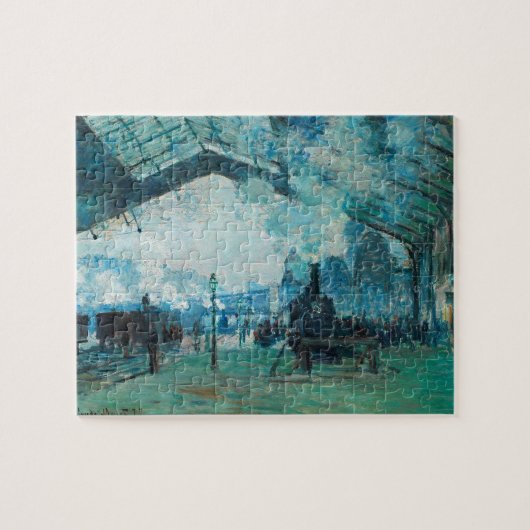 Claude Monet French Train Travel Art Legpuzzel (Horizontaal)