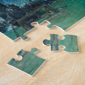 Claude Monet French Train Travel Art Legpuzzel (Zijkant)