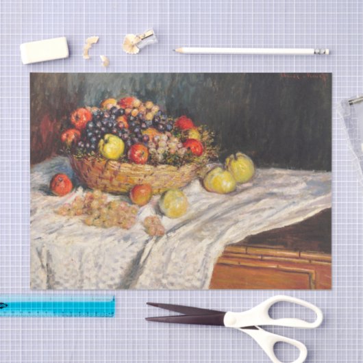 Claude Monet Fruit still Life Tissuepapier (Craft)
