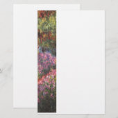 Claude Monet/Garden bij Giverny Briefpapier (Voorkant / Achterkant)