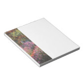 Claude Monet/Garden bij Giverny Notitieblok (Schuin)