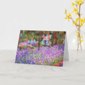 Claude Monet Garden in Giverny Kaart (Gele Bloem)