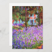 Claude Monet Garden in Giverny Kaart (Voorkant / Achterkant)