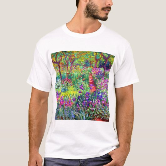 Claude Monet Garden in Giverny T-shirt (Voorkant)