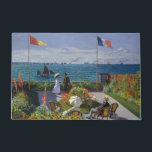 Claude Monet - Garden in Sainte-Adresse Deurmat<br><div class="desc">Garden te Sainte-Adresse / Terrace te Sainte-Adresse - Claude Monet,  Oil on Canvas,  1867</div>