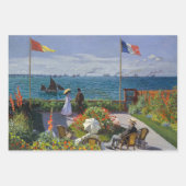 Claude Monet - Garden in Sainte-Adresse Inpakpapier Vel (Voorkant 3)
