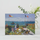 Claude Monet - Garden in Sainte-Adresse Kaart (Staand voorkant)