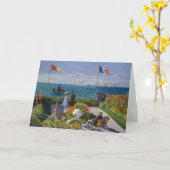 Claude Monet - Garden in Sainte-Adresse Kaart (Gele Bloem)