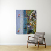 Claude Monet - Garden in Sainte-Adresse Wandkleed (In situ)